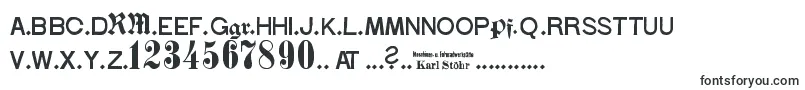 StГ¶hrNumbers-fontti – Alkavat S:lla olevat fontit