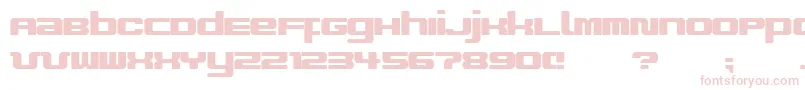 ImproviseV9-Schriftart – Rosa Schriften auf weißem Hintergrund