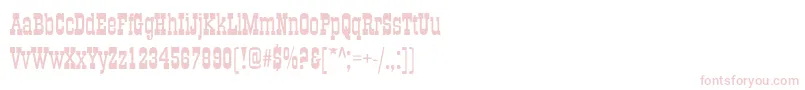 Bigbossy Font – Pink Fonts on White Background
