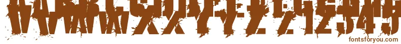 KriptonA1-Schriftart – Braune Schriften