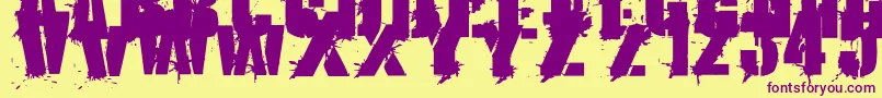 Más sobre la fuente KriptonA1 fuente KriptonA1 – Fuentes Moradas Sobre Fondo Amarillo