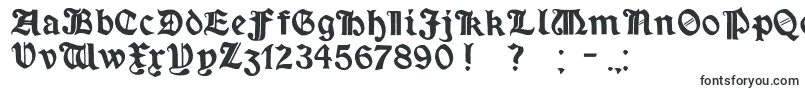 Minim Font – Gothic Fonts