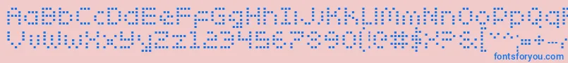 ZadoBold Font – Blue Fonts on Pink Background