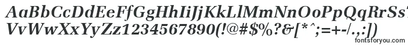 MemoirBoldItalic Font – Fonts for Google Chrome