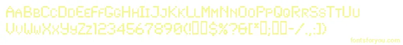 Lowtech Font – Yellow Fonts