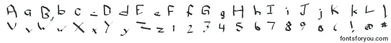 Qwikscribblenormal-fontti – Alkavat Q:lla olevat fontit