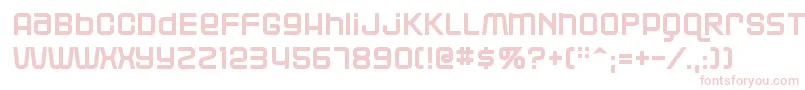 Blackjac Font – Pink Fonts on White Background