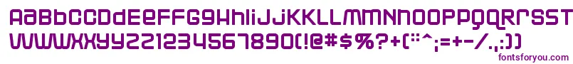 Blackjac Font – Purple Fonts on White Background
