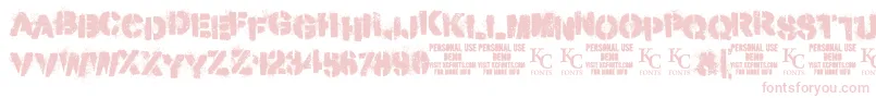 MisdemeanordemoKcfonts Font – Pink Fonts