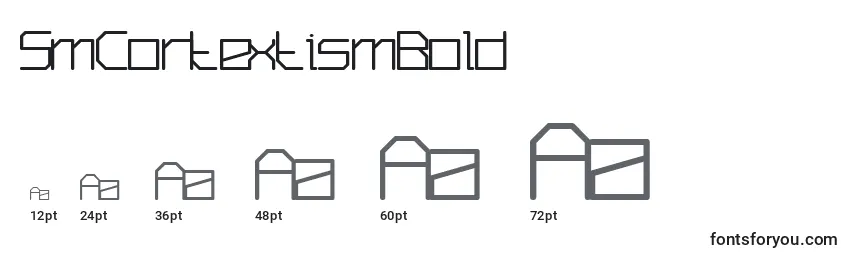 SmContextismBold Font Sizes