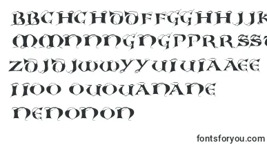 Snowcupscaps font – creole Fonts