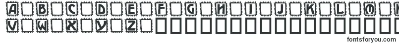 Шрифт Takker – широкие шрифты
