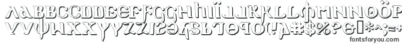 Шрифт HolyEmpireShadow – шрифты, начинающиеся на H
