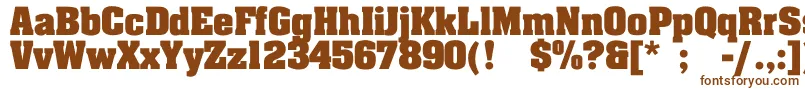 AachenBold Font – Brown Fonts