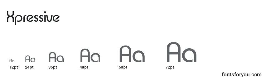 Xpressive Font Sizes