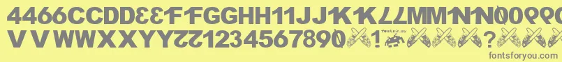 Más sobre la fuente H4xx0r.Fontvir.Us fuente H4xx0r.Fontvir.Us – Fuentes Grises Sobre Fondo Amarillo