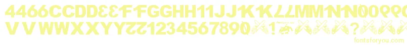 H4xx0r.Fontvir.Us Font – Yellow Fonts