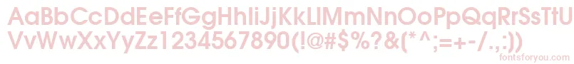 ItcAvantGardeGothicDemi Font – Pink Fonts