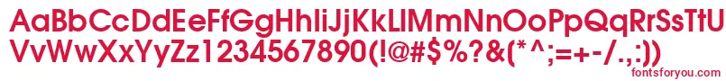 ItcAvantGardeGothicDemi Font – Red Fonts