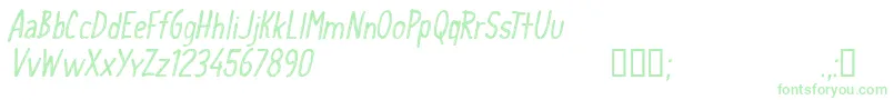CfschoolhandwritingRegular Font – Green Fonts