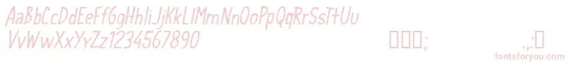 CfschoolhandwritingRegular Font – Pink Fonts