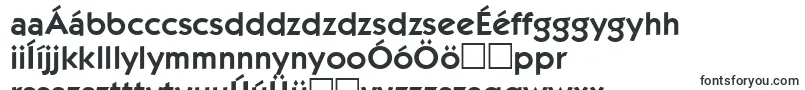 KabobBold-Schriftart – ungarische Schriften