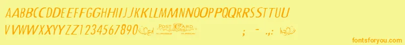 More about Cfoldphotographcredit Font Cfoldphotographcredit Font – Orange Fonts on Yellow Background