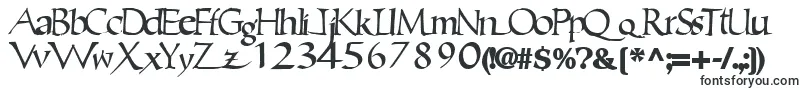 Ericbrush21Bold Font – Clock Fonts