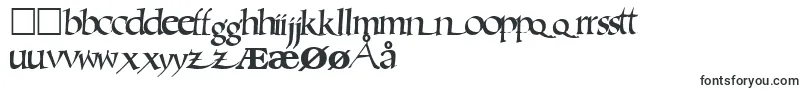 Ericbrush21Bold-fontti – tanskankieliset fontit