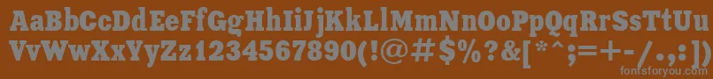 More about Xeniacondensedc Font Xeniacondensedc Font – Gray Fonts on Brown Background