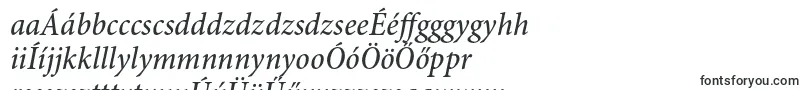 Шрифт MinionproMediumcnit – венгерские шрифты