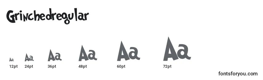 Grinchedregular Font Sizes