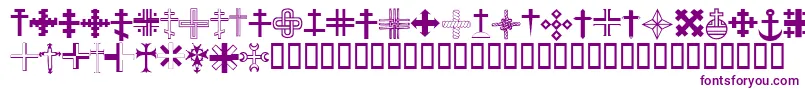 ChristianCrossesIii Font – Purple Fonts