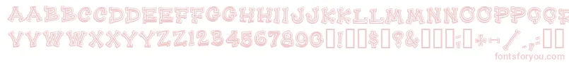 HeeHawMf-Schriftart – Rosa Schriften