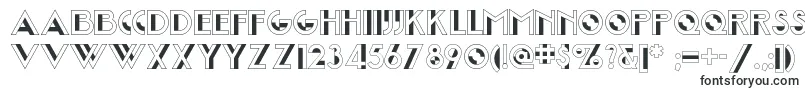 Шрифт Joostamillionairenf – контурные шрифты