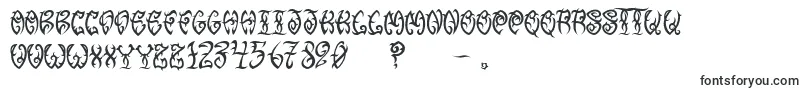 VtcTribalthreefree-Schriftart – Schriftarten, die mit V beginnen