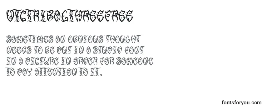 VtcTribalthreefree Font