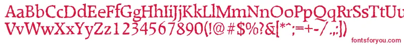 RaleighantiqueRegular Font – Red Fonts