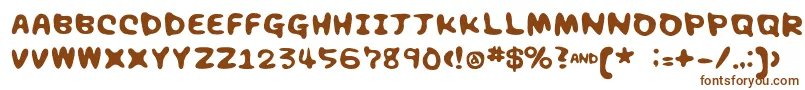 Chocolatesyrup Font – Brown Fonts