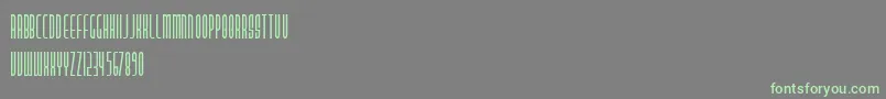 PastaPalazzo-Schriftart – Grüne Schriften auf grauem Hintergrund