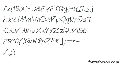  HiThere font