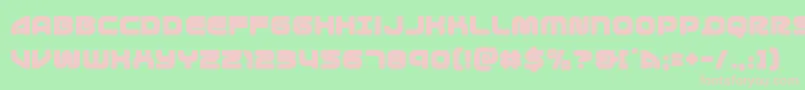1stenterprises Font – Pink Fonts on Green Background