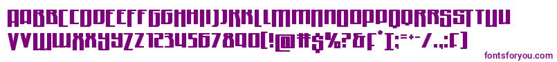 Quantummalicedrop Font – Purple Fonts on White Background