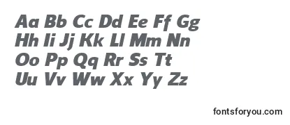 ReganBlackitalic Font