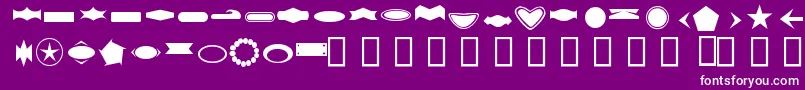 フォントButtonByFanta – 紫の背景に白い文字