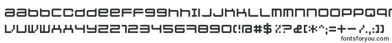 Шрифт Jethosefull – технические шрифты