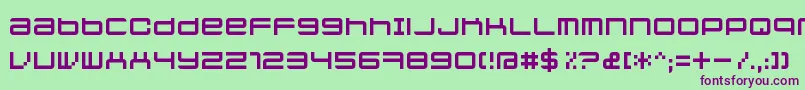 Jethosefull Font – Purple Fonts on Green Background