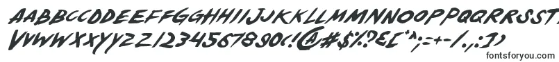 YellowjacketItalic-Schriftart – Schriftarten, die mit Y beginnen