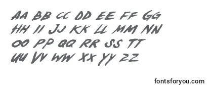 YellowjacketItalic-fontti