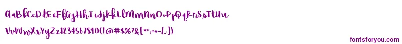 BmdRaspberryMoonshine Font – Purple Fonts